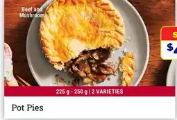 M & M Food Market Pot Pies offer