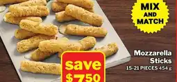 M & M Food Market Mozzarella Sticks offer