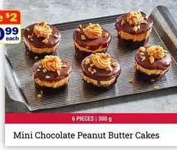 M & M Food Market Mini Chocolate Peanut Butter Cakes offer