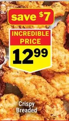 M & M Food Market Crispy Breaded offer