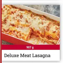 M & M Food Market Deluxe Meat Lasagna offer