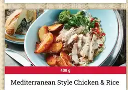 M & M Food Market Mediterranean Style Chicken & Rice offer