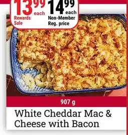 M & M Food Market White Cheddar Mac & Cheese with Bacon offer