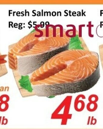 Fresh Win Foodmart Fresh Salmon Steak offer