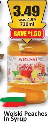 Starsky Wolski Peaches In Syrup offer