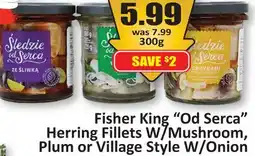 Starsky Fisher King Od Serca Herring Fillets W/Mushroom, Plum or Village Style W/Onion offer