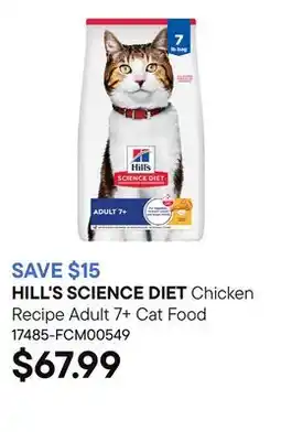 Petvalu Chicken Recipe Adult 7+ Cat Food offer