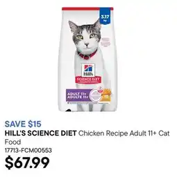 Petvalu Chicken Recipe Adult 11+ Cat Food offer