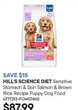 Petvalu Sensitive Stomach & Skin Salmon & Brown Rice Recipe Puppy Dog Food offer