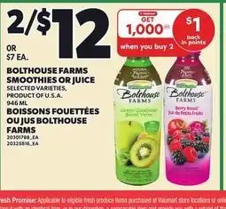 Independent City Market BOLTHOUSE FARMS SMOOTHIES OR JUICE offer