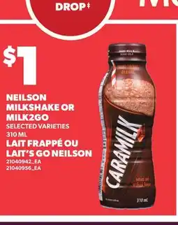 Independent City Market NEILSON MILKSHAKE OR MILK2GO offer