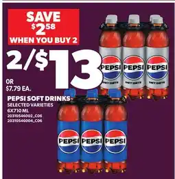 Independent City Market PEPSI SOFT DRINKS offer