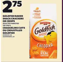 Independent City Market GOLDFISH BAKED SNACK CRACKERS OR CRISPS offer
