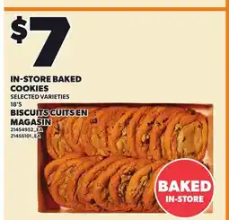 Independent City Market IN-STORE BAKED COOKIES, 18'S offer