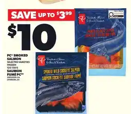 Independent City Market PC SMOKED SALMON, 125/150 G offer