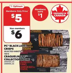 Independent City Market PC BLACK LABEL CRISPS offer