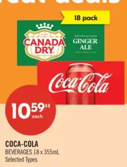 Shoppers Drug Mart COCA-COLA BEVERAGES offer