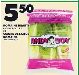 Independent City Market ROMAINE HEARTS offer
