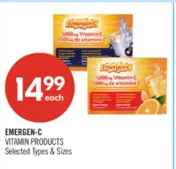 Shoppers Drug Mart EMERGEN-C VITAMIN PRODUCTS offer
