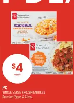 Shoppers Drug Mart PC SINGLE SERVE FROZEN ENTREES offer