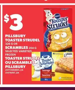Independent City Market PILLSBURY TOASTER STRUDEL, 326 G OR OR SCRAMBLES, 204 G offer