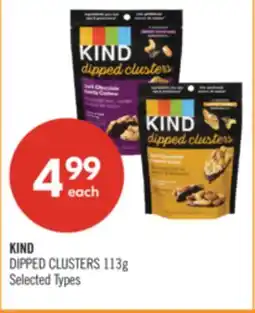 Shoppers Drug Mart KIND DIPPED CLUSTERS offer