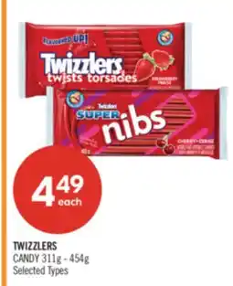 Shoppers Drug Mart TWIZZLERS CANDY offer