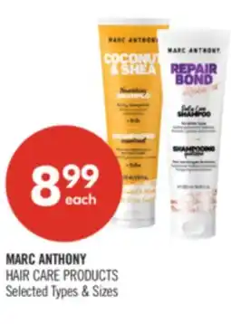Shoppers Drug Mart MARC ANTHONY HAIR CARE PRODUCTS offer