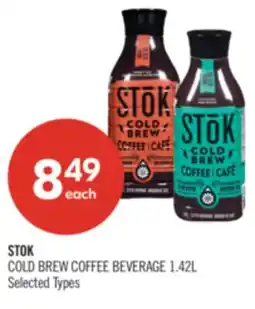 Shoppers Drug Mart STOK COLD BREW COFFEE BEVERAGE offer