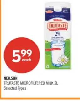Shoppers Drug Mart NEILSON TRUTASTE MICROFILTERED MILK offer