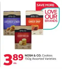 Rexall NOSH & CO. Cookies offer