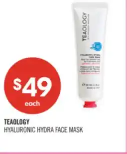 Shoppers Drug Mart TEAOLOGY HYALURONIC HYDRA FACE MASK offer