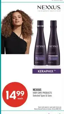 Shoppers Drug Mart NEXXUS HAIR CARE PRODUCTS offer