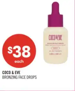 Shoppers Drug Mart COCO & EVE BRONZING FACE DROPS offer