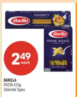 Shoppers Drug Mart BARILLA PASTA offer