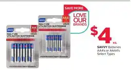 Rexall SAVVY Batteries offer
