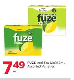Rexall FUZE Iced Tea offer