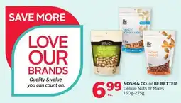 Rexall NOSH & CO. or BE BETTER Deluxe Nuts or Mixes offer