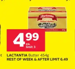 Rexall LACTANTIA Butter offer