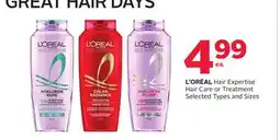 Rexall L' ORÉAL Hair Expertise Hair Care or Treatment offer