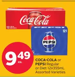 Rexall COCA-COLA or PEPSI Regular or Diet offer