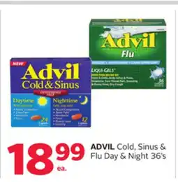 Rexall ADVIL Cold, Sinus & Flu Day & Night offer