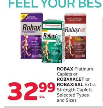 Rexall ROBAX Platinum Caplets or ROBAXACET or ROBAXISAL Extra Strength Caplets offer