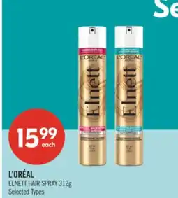 Shoppers Drug Mart L'ORÉAL ELNETT HAIR SPRAY offer