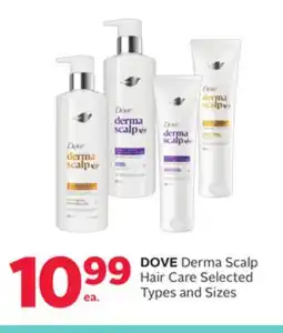 Rexall DOVE Derma Scalp Hair Care offer