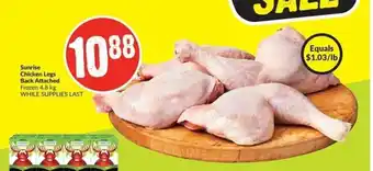 FreshCo Sunrise Chicken Legs offer