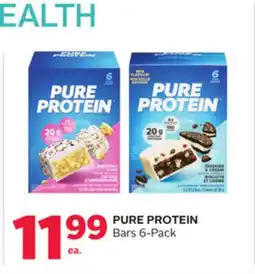Rexall PURE PROTEIN Bars offer