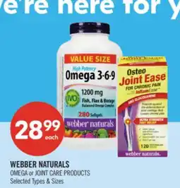 Shoppers Drug Mart WEBBER NATURALS offer