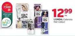 Rexall L' ORÉAL Colorista Hair Colour offer