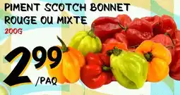 Marche Salaberry PIMENT SCOTCH BONNET ROUGE OU MIXTE offer